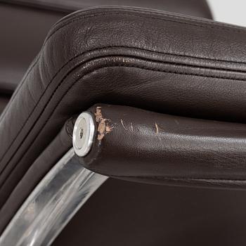 Charles & Ray Eames, kontorsstol, "Soft Pad Chair EA 219, high backrest", Herman Miller, 2000-tal.
