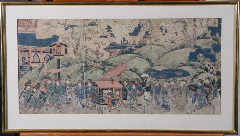 TRÄSNITT, 2 st, sign.