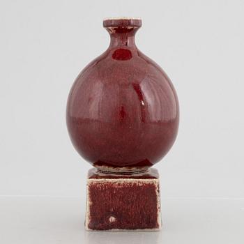 Sven Wejsfelt, a stoneware vase, Gustavsberg Studio 1972.