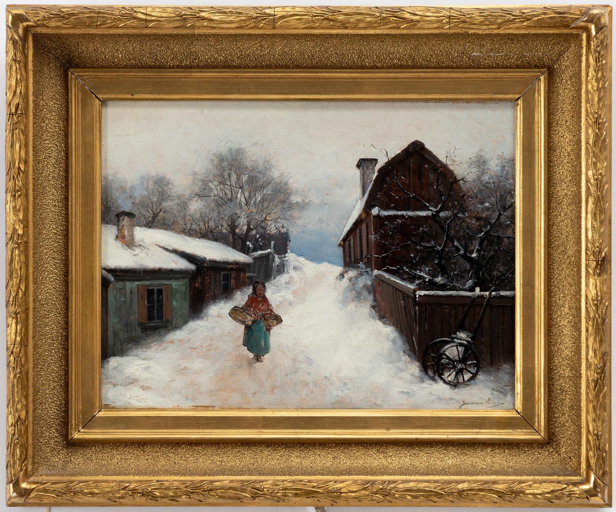 Severin Nilson, "Yttersta Tvärgränd, Söder,  Stockholm".