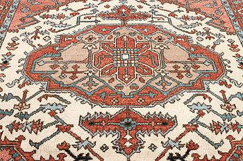 A Mamluk carpet, c. 297 x 244 cm.