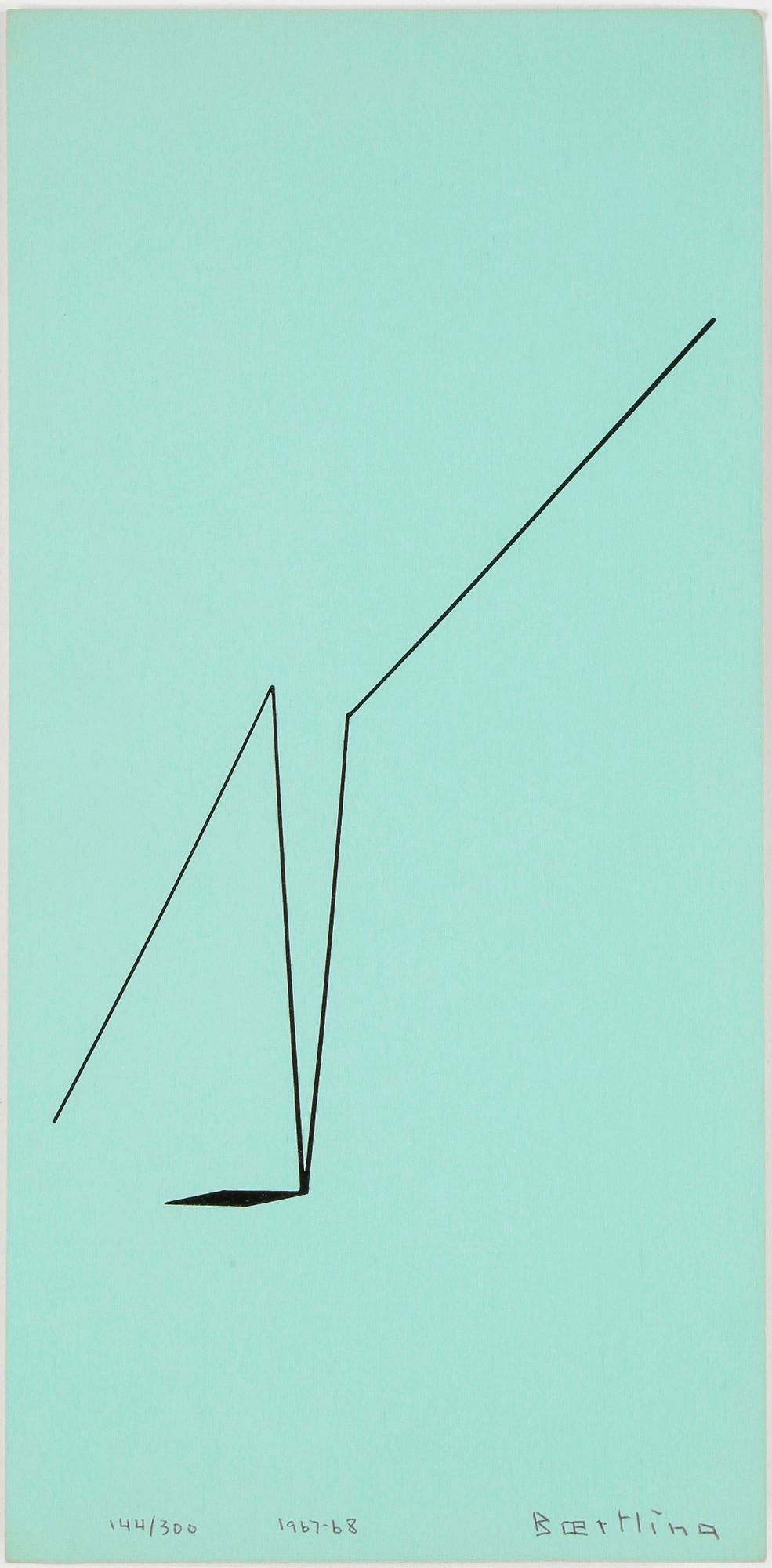 OLLE BAERTLING, färgserigrafi, 1967-68, signerad och numrerad 144/300.