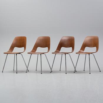 ALFREDO HÄBERLI, four 'Jill' chairs, Vitra, 2012.