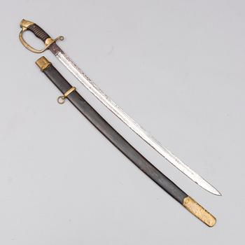 An Imperial Russian model 1909 officer's sword.