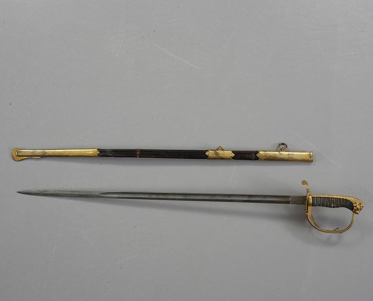 SABEL, för officer vid flottan, m/ 1878-1915.