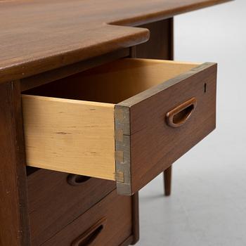 Göran Strand, skrivbord, Lelångs Möbelfabrik 1950/60-tal.