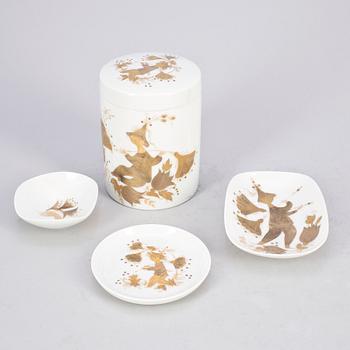 PARTI PORSLIN, 5 delar, porslin, Björn Wiinblad, Studio-line, Rosenthal.