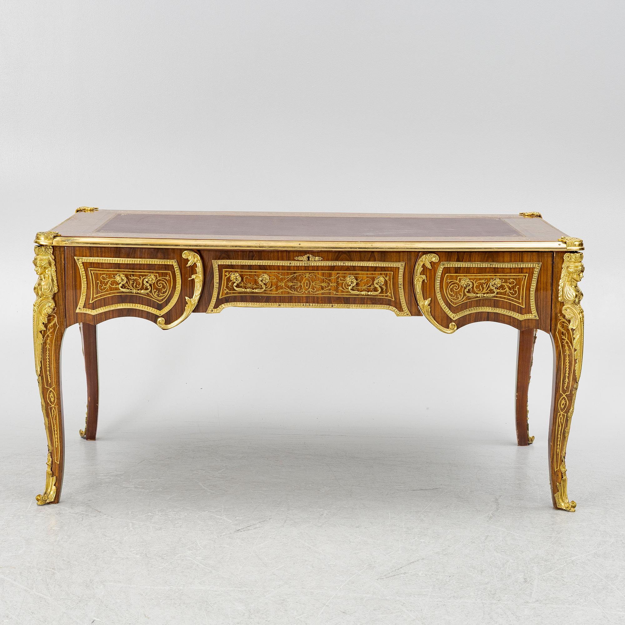 Skrivbord, Louis XIV-stil, 1900-tal.