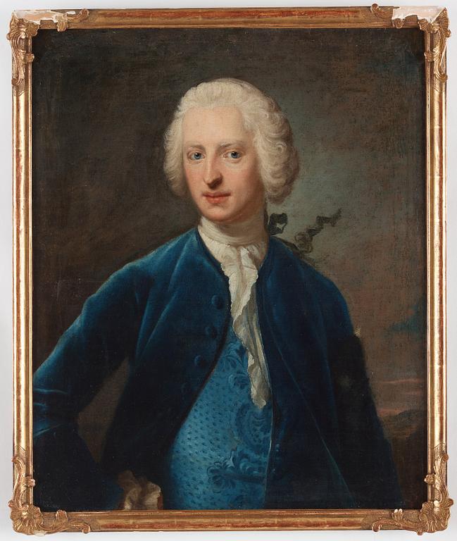 Johan Henrik Scheffel, Potrait, a pair. Depicting the brothers Christer Gustaf Fleming (1727-1748) and Axel Fleming (1728-1825).