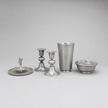 PARTI TENN, 5 delar, Edvin Ollers, Schröder och Olsson, Stockholm, bland annat 1928.