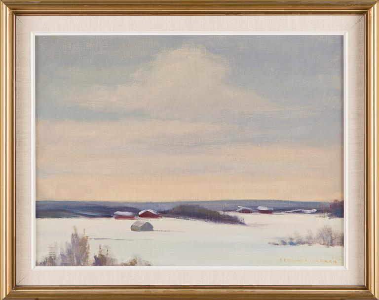 Eero Nelimarkka, Vinterlandskap.