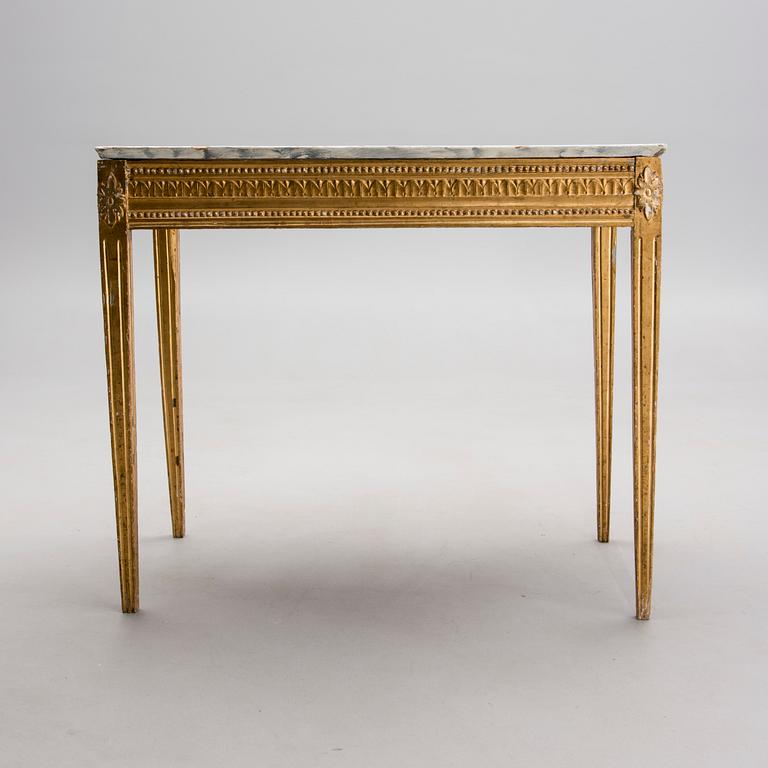 A CONSOLE TABLE, gustavian late 18th century.