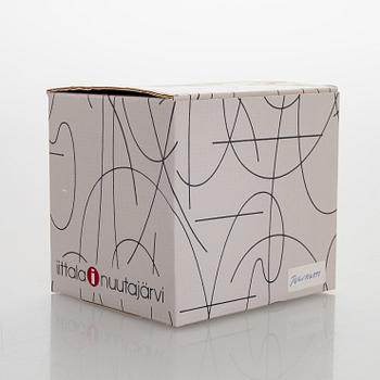 Oiva Toikka, glasfågel, "Firebird", signerad O. Toikka Nuutajärvi.