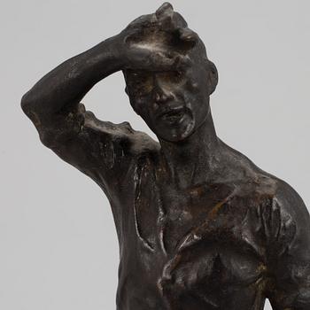 An Eric Hedland bronze sculpture.