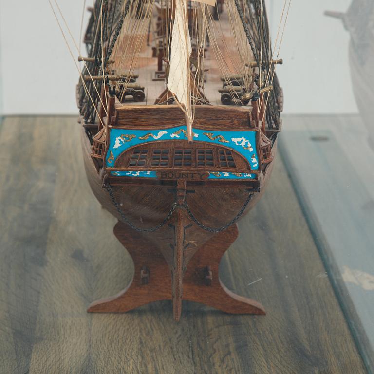 Skeppsmodell, "Bounty", 1900-talets andra hälft.