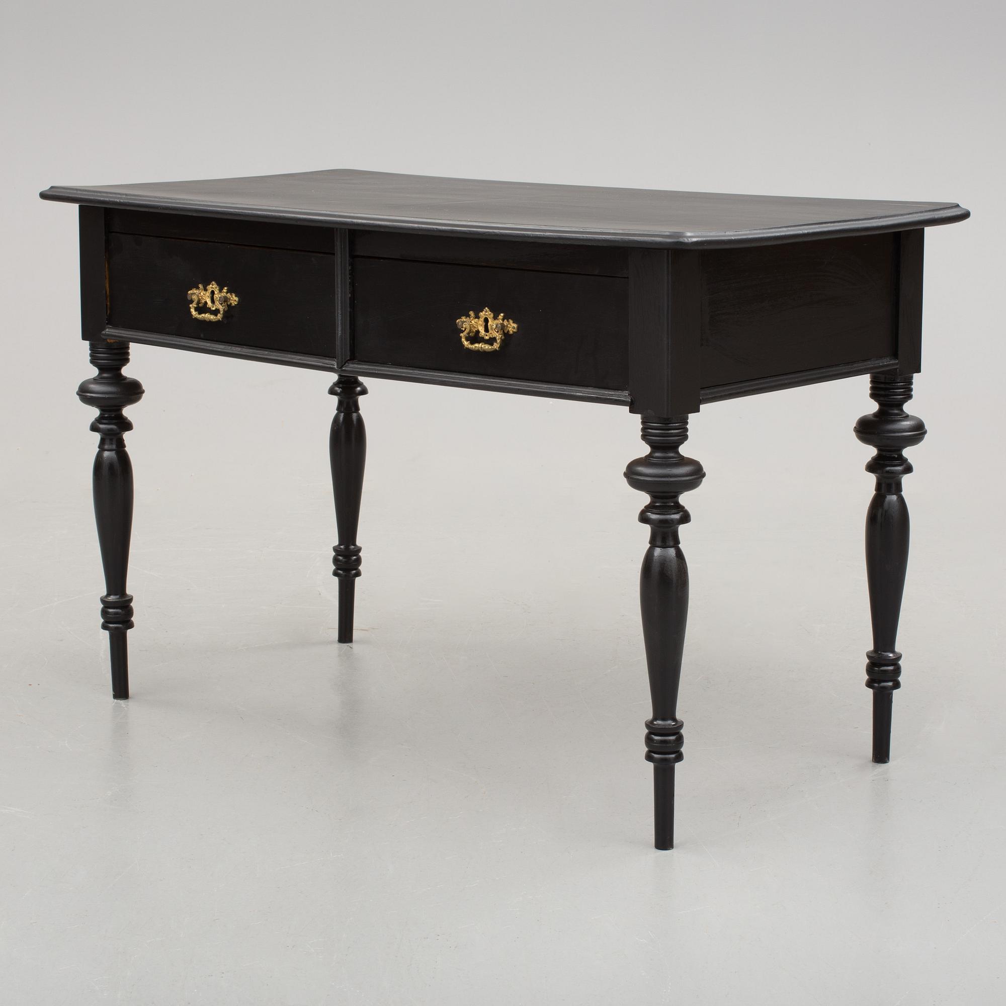 SKRIVBORD, nyrenässans, 1800-talets slut.