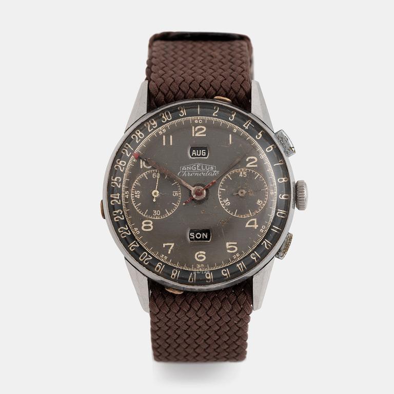 Angelus, Chronodato, chronograph, ca 1945.