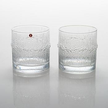 Tapio Wirkkala, a 24-piece set of "Niva" glassware, Iittala. In production 1972-1992.