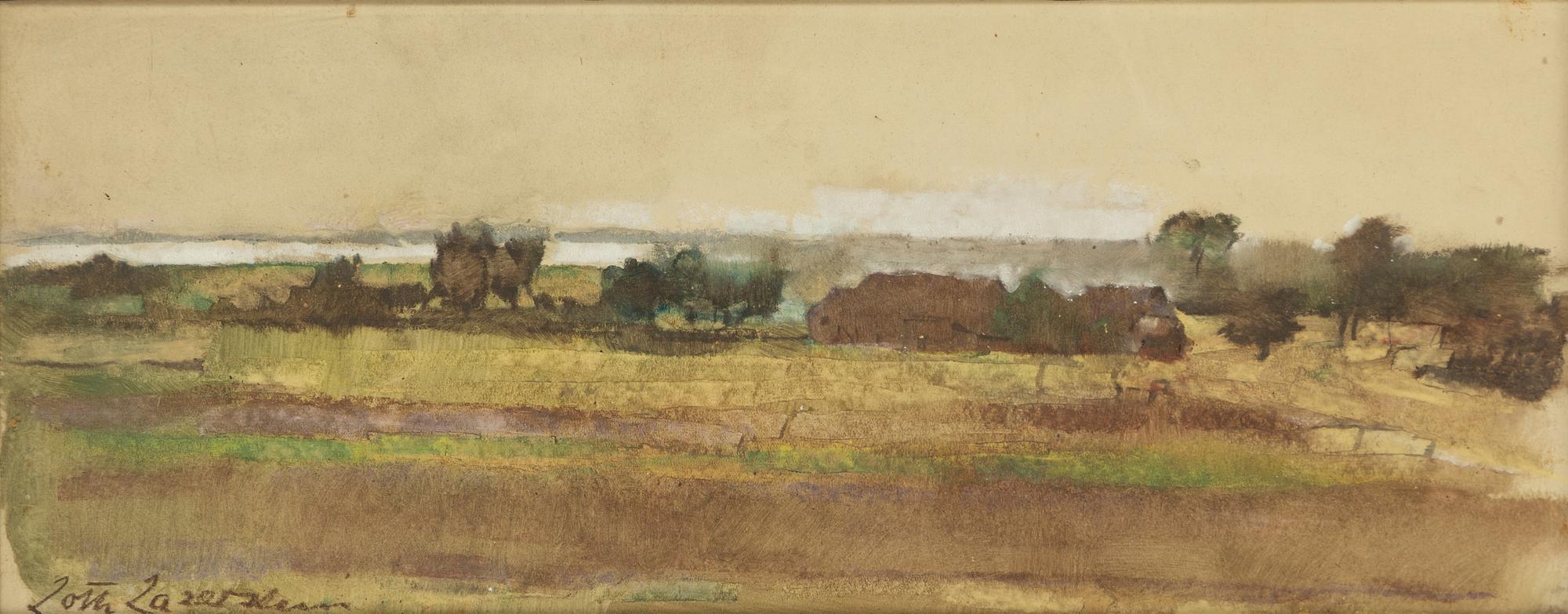 Lotte Laserstein, Landscape in Haze.