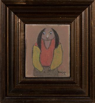 NIKOLAI LEHTO, oil on board, signed and dated -82.