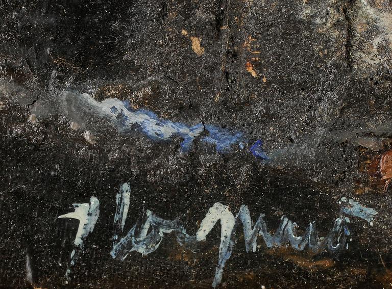 JAMES COIGNARD, olja på duk, signerad.