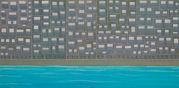 KRISTIAN KROKFORS, oil on canvas, signed and dated -92.