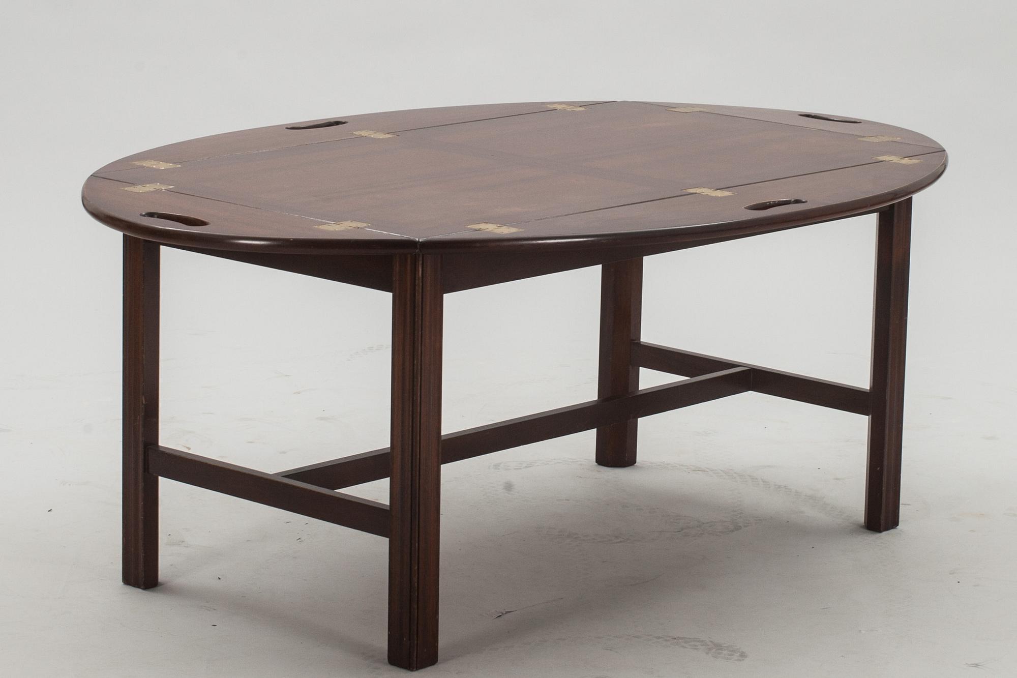 SOFFBORD, sk Butlers Tray, England, 1900-talets mitt/andra hälft.