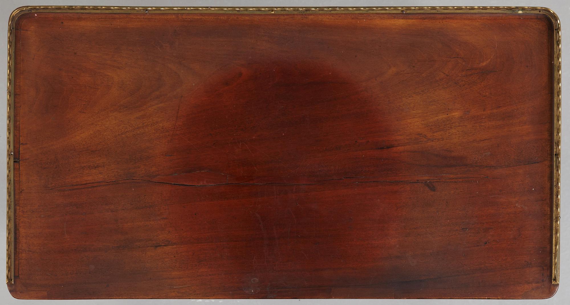 A Swedish Rococo 18th century table in the manner of Lars Nordin (master in Stockholm 1743-1773).