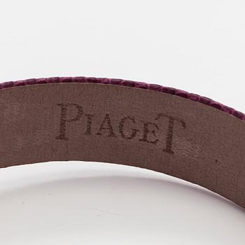 Piaget, wristwatch, Miss Protocole, 25 x 17,5 mm, 18K white gold, quartz, sapphire crystal.