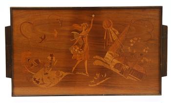 BRICKA, B. Ekman, Bohus Intarsia. 1900-tal.