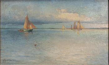 Ludvig Richarde, Skepp på öppet hav.