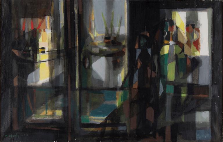 MARCEL MOULY, oil on canvas, signed and dated -53.