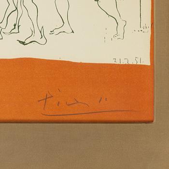 Pablo Picasso, after, "The Arrival of the Knight".