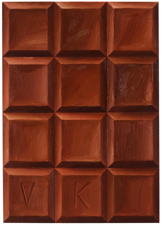 "Chocolate with initials".