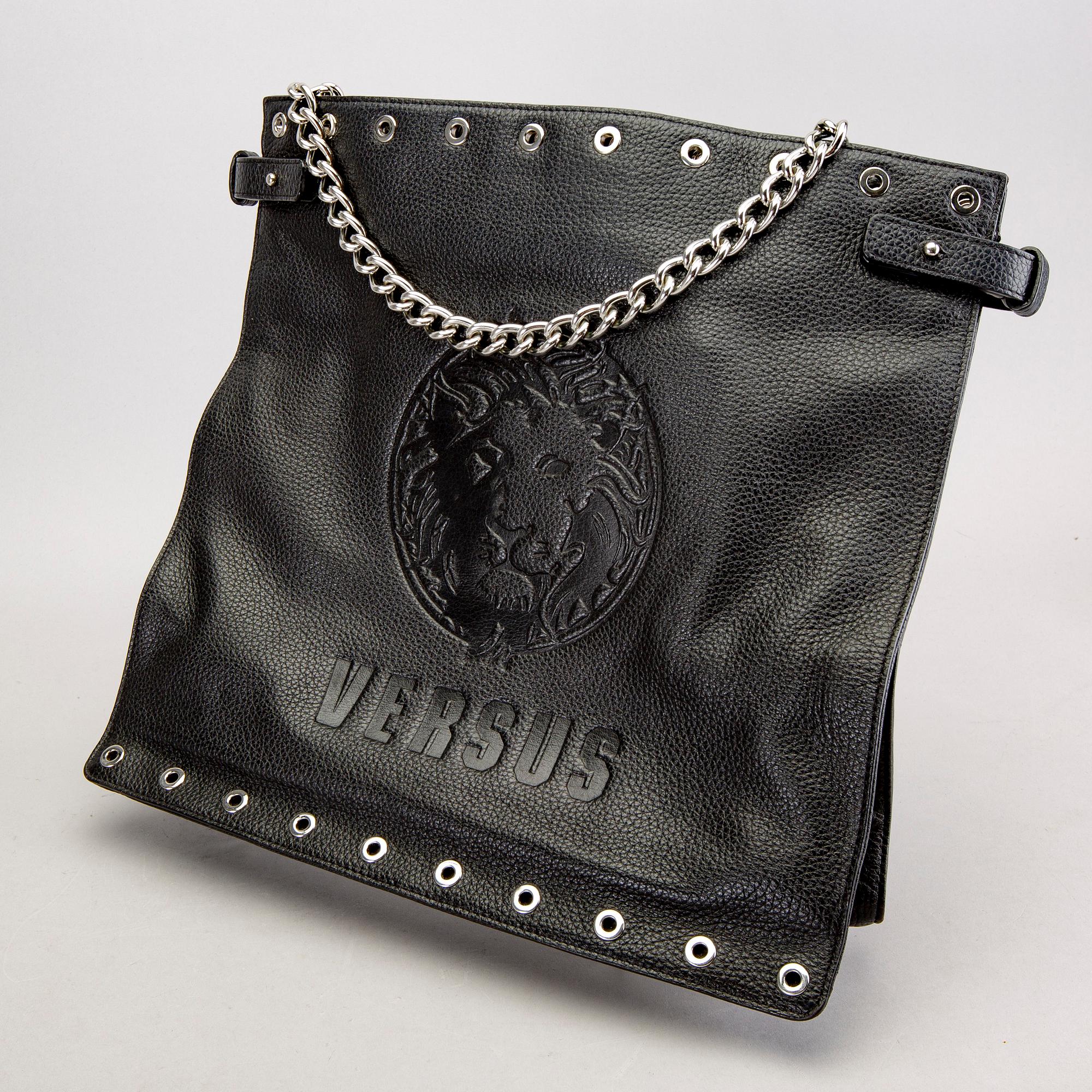 Versus Versace, väska, "Tote lion chain".