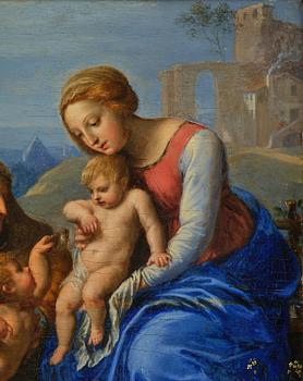 Philippe de Champaigne, after, The Holy Family with a Sparrow.