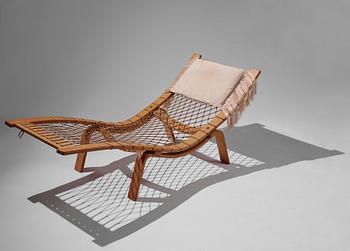 Hans J. Wegner, vilstol  "Hammock Chair GE2", Getama, Danmark, tidigt 1960-tal.