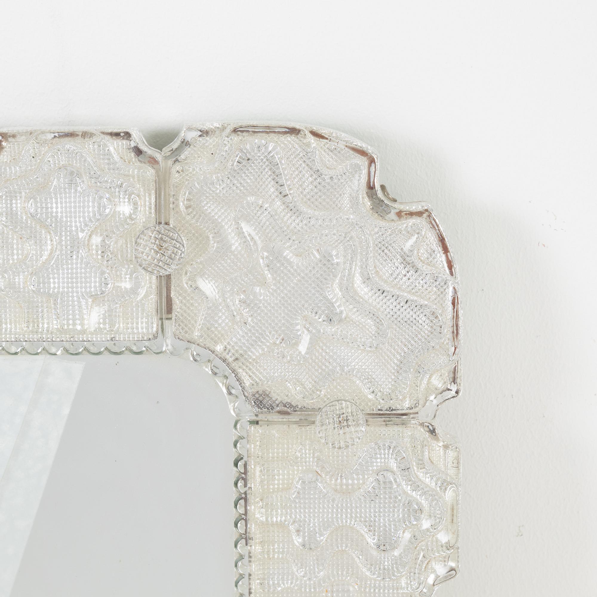 Carl Fagerlund, spegel, Orrefors, 1900-talets andra hälft.