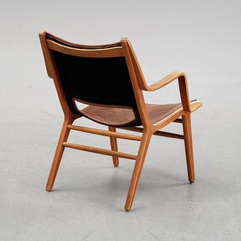 Peter Hvidt & Orla Mølgaard Nielsen, an armchair model 'AX-6060' for Fritz Hansen, Denmark 1960's.