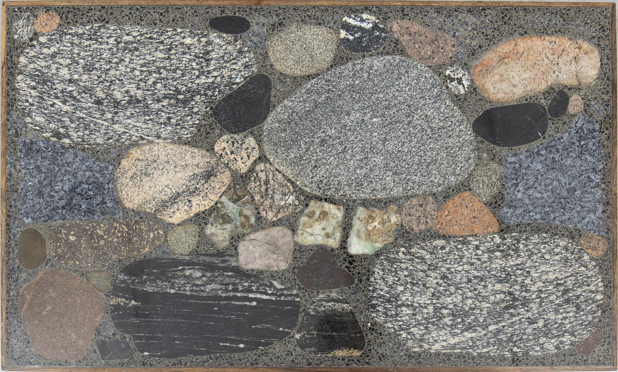 A coffee table, "Conglo", deisigned by Erling Viksjø, Norway, 1960's-80's.