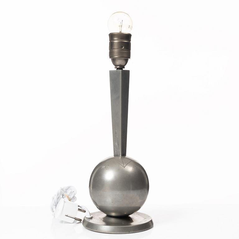 Table lamp, K.E. & Co, Eskilstuna, 1932.