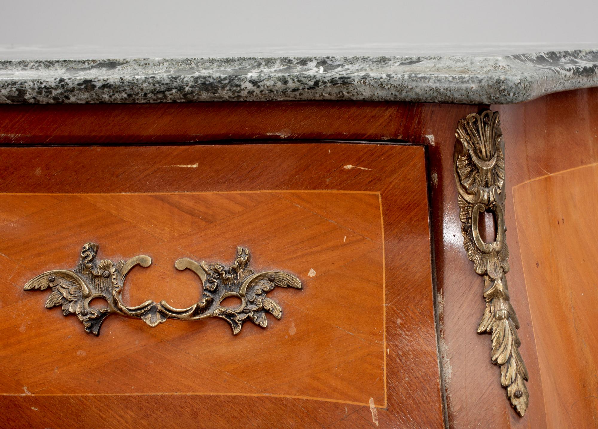 BYRÅ, rokokostil, Svensk möbelindustri, 1900-talets andra hälft.