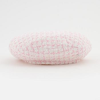 Chanel, a cotton mix bouclé beret, size S.