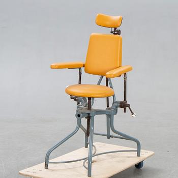 A dentist chair first half of the 20th century.