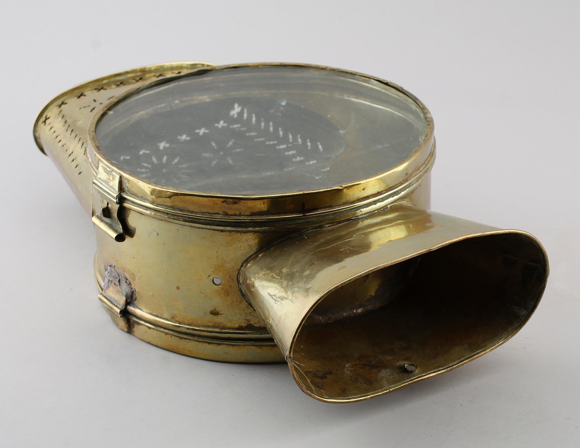 LYKTA, mässing, 1800-talets första hälft.