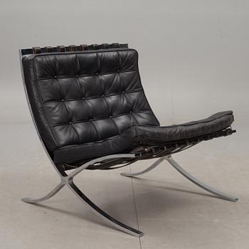 FÅTÖLJ, Mies van der Rohe, "Barcelona", Knoll International. 1960-tal.