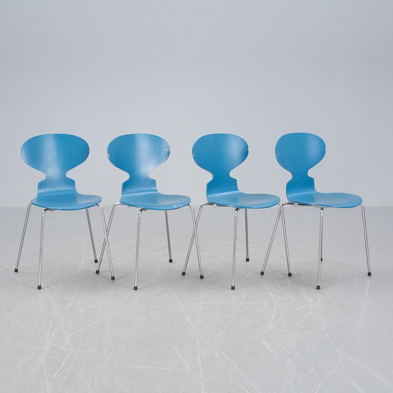 STOLAR, 4 st, "Myran", Arne Jacobsen, Fritz Hansen.