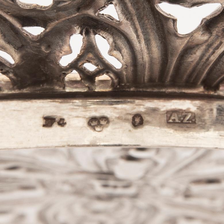 Adolf Zethelius, fat silver Stockholm 1830-40-tal.