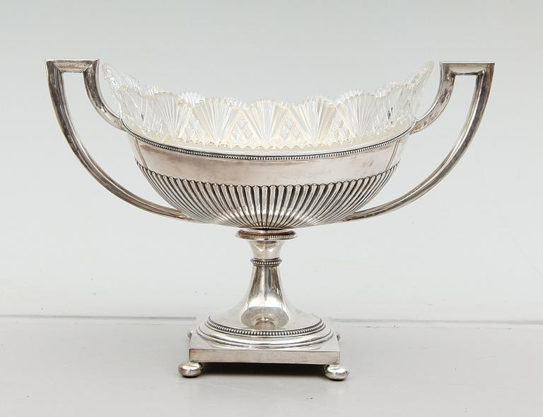 JARDINJÄR, silver, K Andersson, Stockholm 1906. Vikt ca 1026 gram.