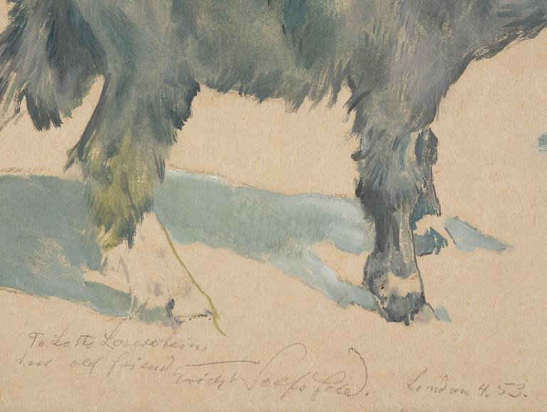 Erich Wolfsfeld, Child and goat.